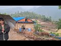 Best Nepal Mountain Village Life | Himalayan village life in rainy Day । VillageLifeNepal