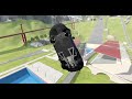 High Speed Jumping In Pool #8 - BeamNG drive