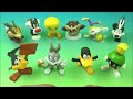 2020 McDONALDS LOONEY TUNES Full set of 10 HAPPY MEAL COLLECTIBLE MINI FIGURES VIDEO REVIEW