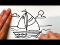 Learn to Draw a Sailboat