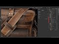 How to Texturing Leather Briefcase  In Substance Painter