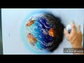 Spray paint a realistic Earth in a few minutes- by Antonipaints