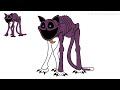 How To Draw Monster Catnap from Poppy Playtime | Smiling Critters | Easy Drawing Tutorial
