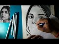 How To Draw A Beautiful Girl  // Face Drawing