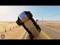 Satisfying Rollover Crashes #63 - BeamNG.drive CRAZY DRIVERS