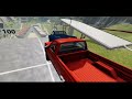 Ski Jump on a Pickup Truck on BeamNG Drive |DriveMaster|