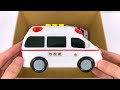 Box full of Ambulance Minicars Drive a Steep Hill | Emergency Driving Test Dispatched to the Slope!