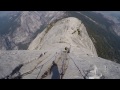Descending The Cables At Half Dome