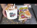 Gemez Enaak Suki - Snack Noodles Ice Cream Rolls ASMR | Fried ice cream kem cuộn