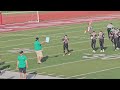 OakPark Huskies vs Chargers (Aurora) New Game of Football | 1st Half | Football