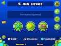 Grinding Geometry Dash levels that I’ve made pt1