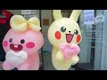 Korean Character Cotton Candy Master - korean street food