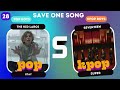 KPOP vs POP: Boys Edition 💙🧡 Music Quiz