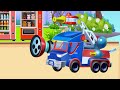 TRANSFORMERS FUNNY VIDEOS: Rescue Maurice (Rise of the Planet) - Bumblebee, Optimus, Kong Cartoon