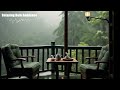 Stormy Retreat Find Comfort on Your Balcony with Extreme Rain & Thunder 🏡⛈️