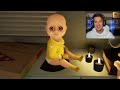 BABYSITTING THE SCARIEST BABY EVER! (The Baby In Yellow - FULL GAME)