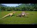 Giganotosaurus VS Spinosaurus - Jurassic World Evolution