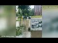 2 minutes ago, disaster shocked everyone! Storms and floods in Hamburg by severe weather in Germany