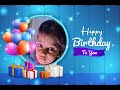 my dear doll HIRVA wish you a very happy birthday dear doll HIRVA many many happy returns of the day