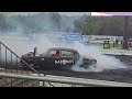 Rolls Royce v8 swap Burnout Stafford CT Cleetus McFarland Burnout Competion