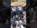 06 zzr600 top speed run