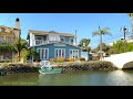 [4K] Venice Beach Canals in Los Angeles, California USA - Walking Tour 🎧 Binaural Sound