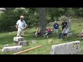 National cemetery restoration tour stops in Marion