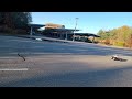 Kyosho USA-1 Nitro Drives in an Office Park