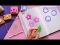 🌷easy paper craft/ paper craft/ school hacks/ easy to make