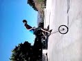 Unicycle Jump Fail