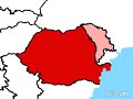 Romania takes over Moldova (Mapping)