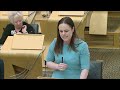 Kate Forbes slapped down by Douglas Ross for being 'against' oil and gas at #FMQs