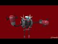 Burnbot Prisma 3D model test (SONIC BOOM)