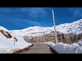 Experience the driving tour in Tehran's natural beauty after snowfall in 2023