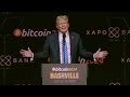 Donald Trump Bitcoin 2024 Keynote Speech