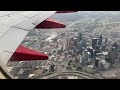 Flying over Dallas, Texas on March 1, 2020