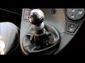 Carbon Gear Knob on Fiat Panda 100hp