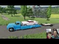 Buying abandoned car dealership full of classic cars | Farming Simulator 22