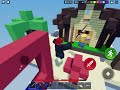 Moi et   Xxdoggy fais 1 v1 dans bedwars dans roblox (et xxdoggy gagne)