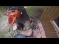 A Mad logger with a chainsaw, pulls off the unthinkable.