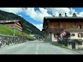 Driving In The Most Beautiful Road In France, And Switzerland, 4K