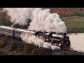 Steam and Freight Trains with American Folk Music and Beautiful Scenery | 4K
