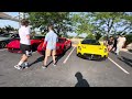 Cars & Coffee Storm Mountain Motors Walk Through! Ferrari, McLaren, Porsche, BMW & more!