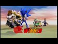 Super Smash Bros. Brawl(Wii) - Brawling as Sonic the Hedgehog!