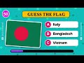 Guess the Country by the Flag Quiz 🌎🎯 | World Flags Quiz 🧠🤯