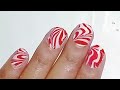 Water marble nail art step by step 💅 || Easy Nail Art for short nails