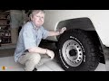 TIRES. FAT OR SKINNY for Overland Touring? AndrewSPW Land Cruiser build-7