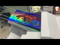 Holographic Foil Printing