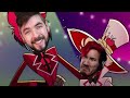 Markiplier and Jacksepticeye sing Hell's Greatest Dad - Hazbin Hotel AI Cover (ft. PewDiePie)