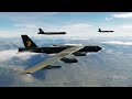 B-52B Bombing Destroy  Russian Base, Warship, Tank, Airport - DCS World
